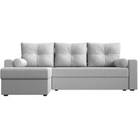 Угловой диван Лига диванов Верона лайт левый (экокожа белый) в Витебске