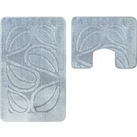 Набор ковриков Maximus Flora 2534 (60x100/50x60, звездно-голубой)