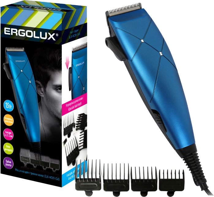 

Машинка для стрижки волос Ergolux ELX-HC05-C45
