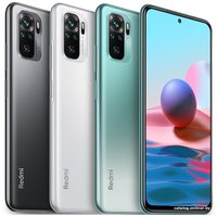 Смартфон Xiaomi Redmi Note 10 4GB/64GB (серый оникс)