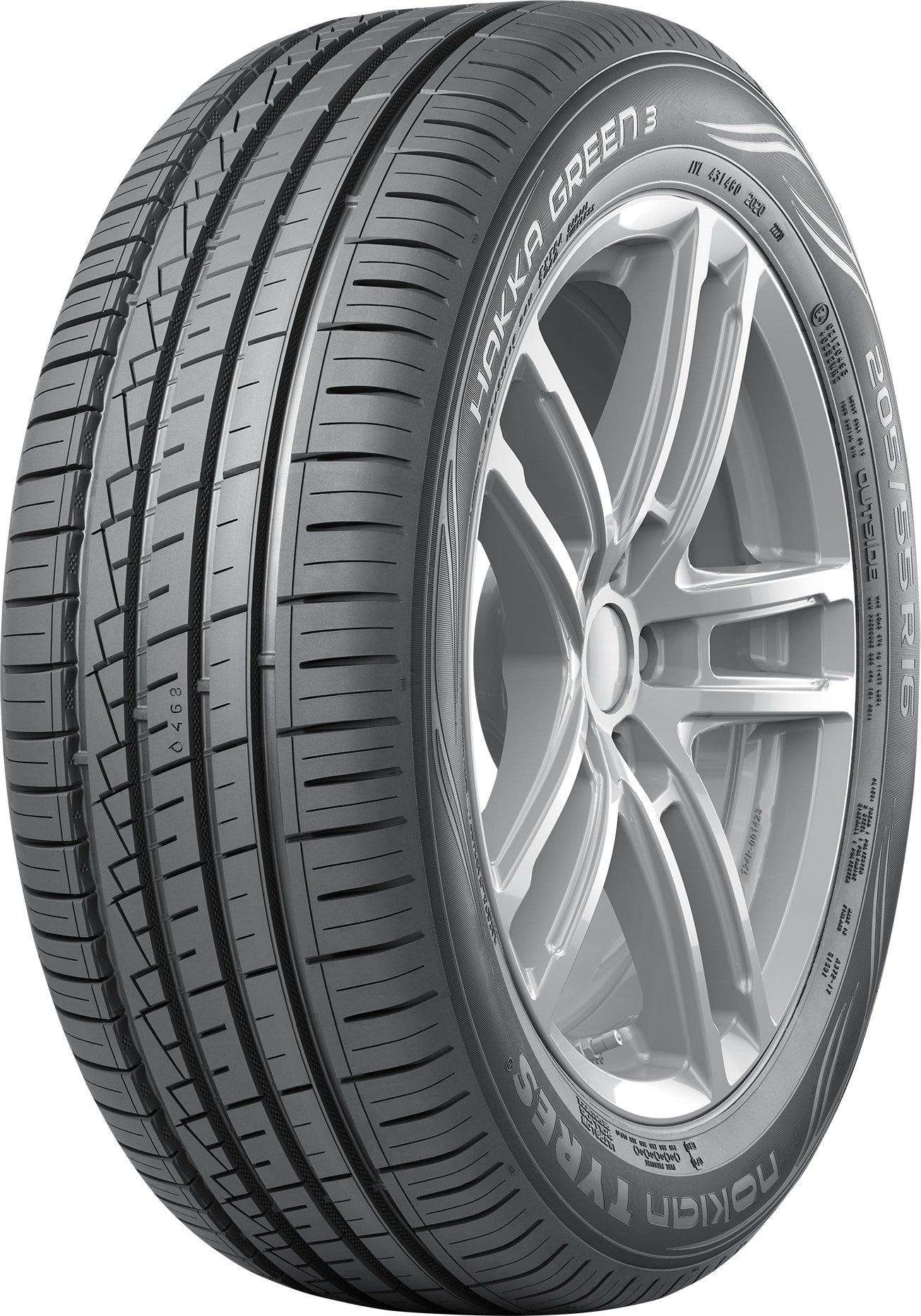 

Летние шины Nokian Tyres Hakka Green 3 175/65R15 84H