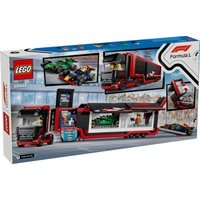 Конструктор LEGO City 60445 Грузовик F1 с болидами RB20 и AMR24 F1