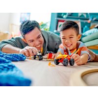 Конструктор LEGO Ninjago 71789 Кай и Рас: Битва на машине и мотоцикле