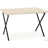 Кухонный стол TMB Loft Кросс Дуб 1200x600 40 мм (скандинавский бук)