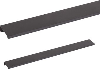  AKS накладная алюм. INSIDE 192/225 черный матовый,