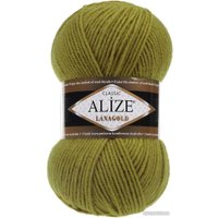 Пряжа для вязания Alize Lanagold 758 (240 м, оливковый)