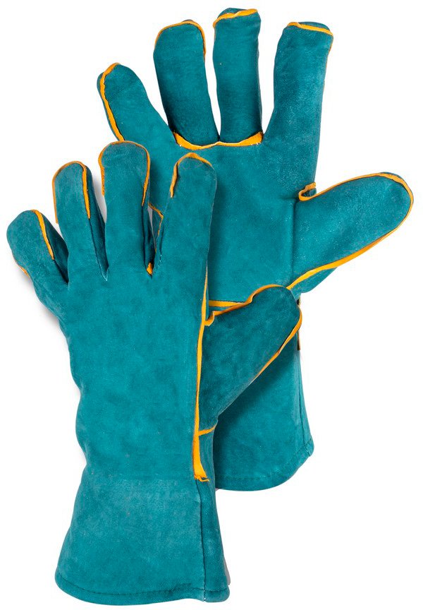 

Спилковые перчатки FoxWeld 6323 (зеленый)