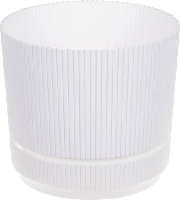 

Вазон Idea Стрип с подставкой М3248 (белый)