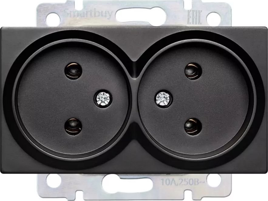 

Розетка SmartBuy SBE-05b-10-S2-N