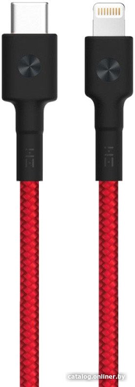 Кабель ZMI AL873K USB Type-C - Lightning (1 м, красный)