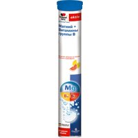 БАД Doppelherz activ Магний+Витамины В со вкусом лимона и грейпфрута 6500мг (15 шипучих таблеток)