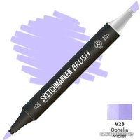 Маркер художественный Sketchmarker Brush Двусторонний V23 SMB-V23 (фиалковый)