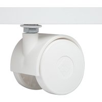 Кроватка-трансформер Indigo Baby Lux 3 в 1 (белый/натуральные стойки)