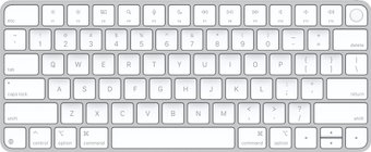 Клавиатура Apple Magic Keyboard USB-C MXCK3ZA/A (с Touch ID, с белыми клавишами, раскладка US English)