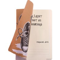 Полуобщая тетрадь BRAUBERG Sneakers 403759 (40л, клетка)