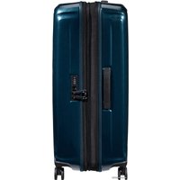 Чемодан-спиннер Samsonite Nuon Metallic Dark Blue 75 см