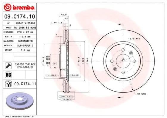 

Brembo 09C17411