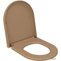 Сиденье для унитаза Ambassador Abner 102T20501 (темно-бежевый матовый)
