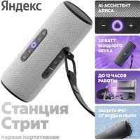 Умная колонка Яндекс Станция Стрит (серый)