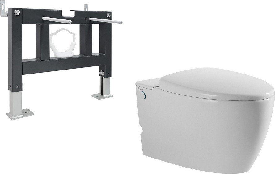 

Унитаз подвесной Abber Bequem AC1107P-AC0101P (с импульсным смывом)