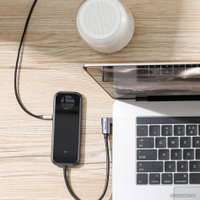 Док-станция Baseus Mirror Series Multifunctional Wireless Charger CAHUB-AZ0G