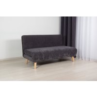 Диван DiArt Элли 1500 (велюр Sensey graphite/ножки светлые)