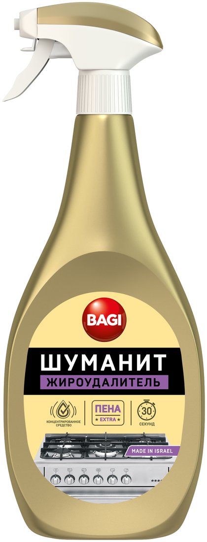 

Средство для кухни Bagi Шуманит Жироудалитель Extra 400 мл