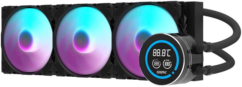 

Система жидкостного охлаждения для процессора dark Flash DN360D (черный)