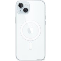 Чехол для телефона Apple MagSafe Clear Case для iPhone 15 Plus (прозрачный)