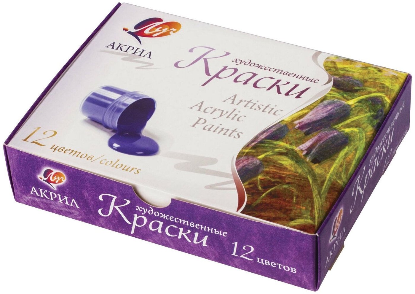 

Акриловые краски Луч Художественные 22С 1409-08 (12 цв.)