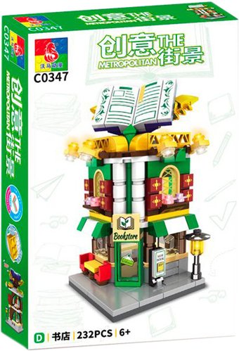 Конструктор Woma Город C0347-D Магазин книг