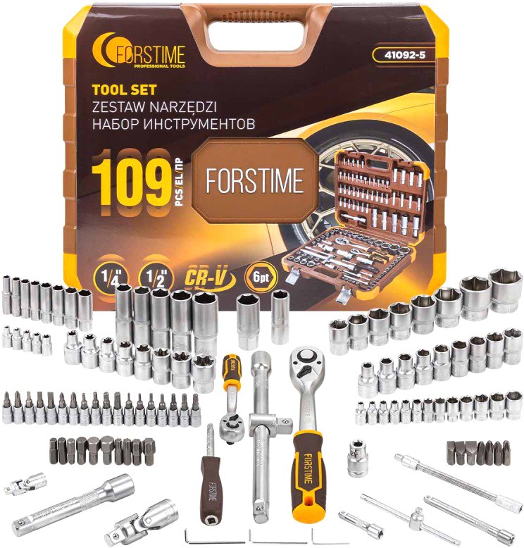

Универсальный набор инструментов Forstime FT-41092-5(58801)