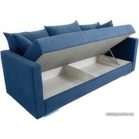 Диван Krones Эллада мод.2 (велюр, темно-синий)