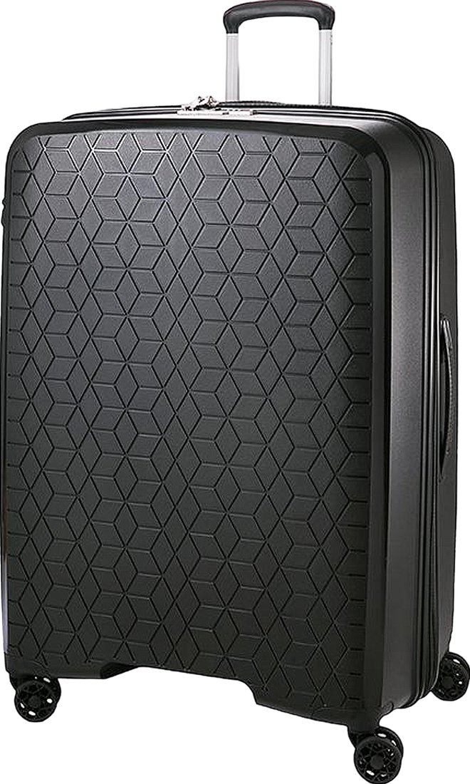 

Чемодан-спиннер Verage Diamond 78 см (черный матовый)