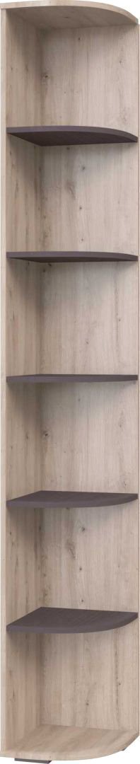 

Угловое окончание Bravo Мебель Имидж Модуль-6 СПУ (дуб бонифаций/вольфрам)