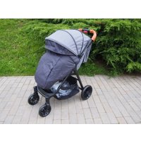 Коляска прогулочная «книга» Chiccolino Light (светло-серый)