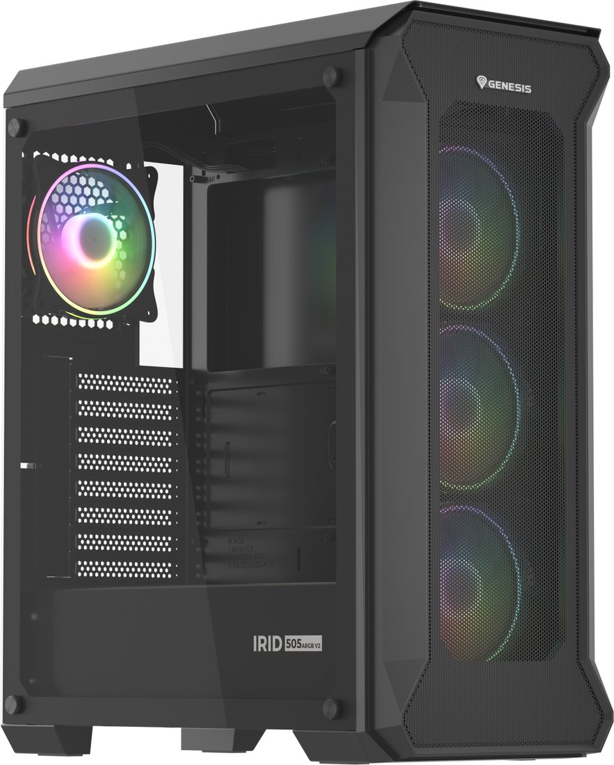 

Корпус Genesis Irid 505 V2 ARGB Black NPC-1518