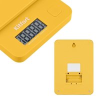 Кухонные весы Kitfort KT-817-3 (желтый)