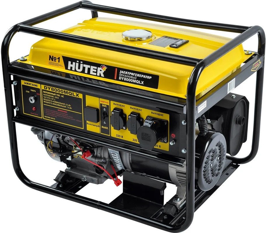 

Бензиновый генератор Huter DY8000MQLX