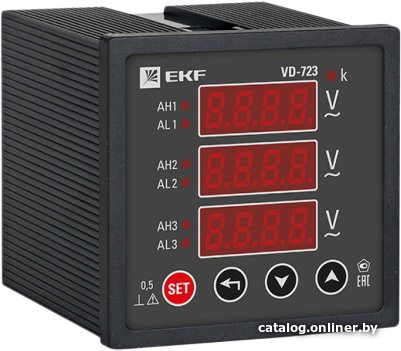 Вольтметр EKF PROxima VD-723