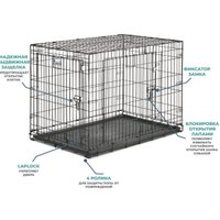 Клетка Midwest Contour для собак 2 двери 842DD (108x75x77см)