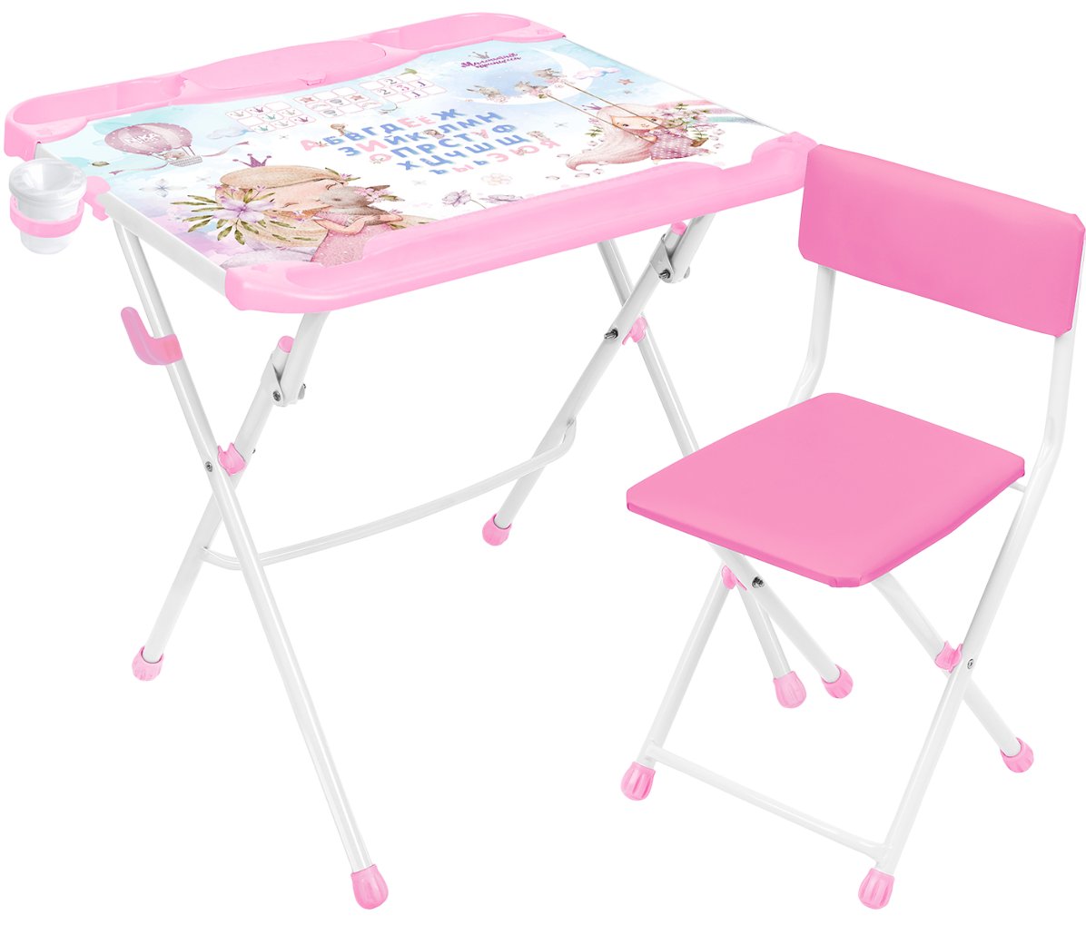 

Детский стол Nika КНД4/МП2 Маленькая принцесса 2