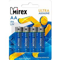 Батарейка Mirex Ultra Alkaline AA 4 шт LR6-E4
