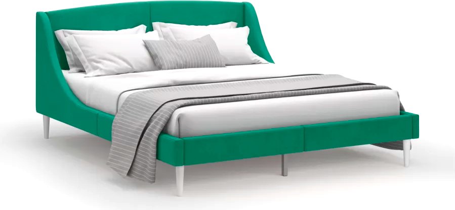 

Кровать MONOFIX Лотти 160x200 (микровелюр/зеленый)