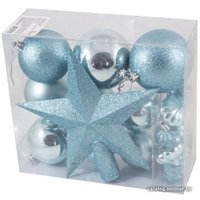 Елочная игрушка Волшебная страна SYCB17-520 18 шт (голубой)