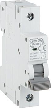 

Выключатель автоматический GEYA GYM9H-125-1P-80D 1P 80A D 10kA 1M GYM9H1251P80D