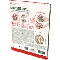 Сборная модель Eco-Wood-Art Новогодний шар