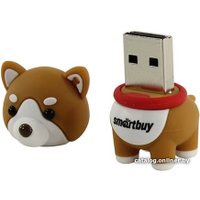 USB Flash SmartBuy Akita Dog 16GB (коричневый)