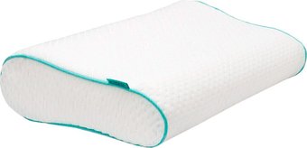 Ортопедическая подушка Ambesonne Memorу Foam с подшейными валиками 60x40x10/12.5