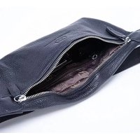 Сумка на пояс Francesco Molinary 846-8318-BLK (черный)